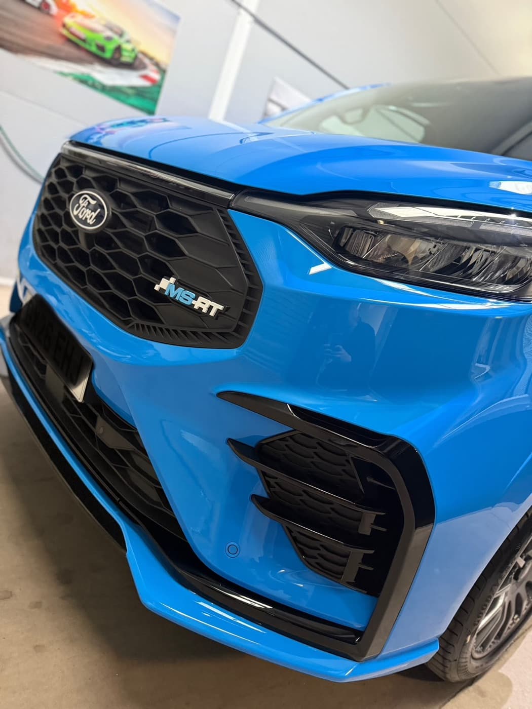 Blue Ford Puma ST detailed front to back